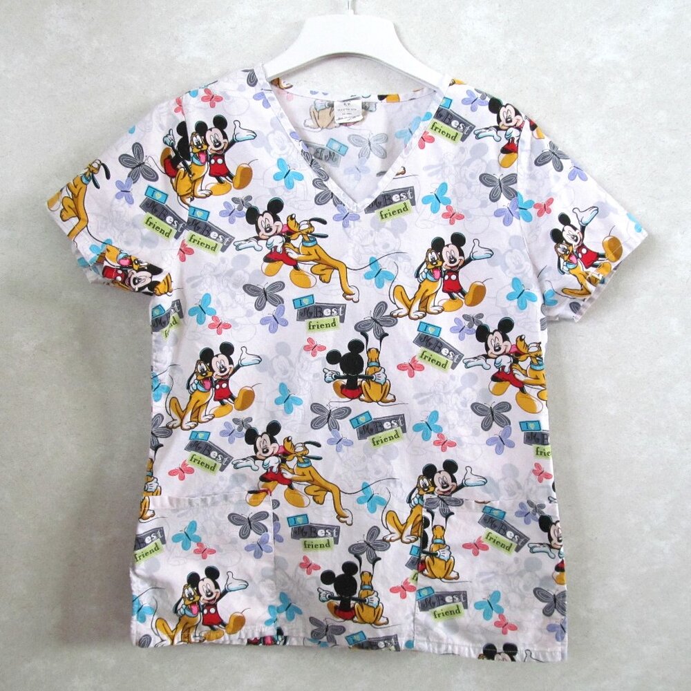 Disney scrub top